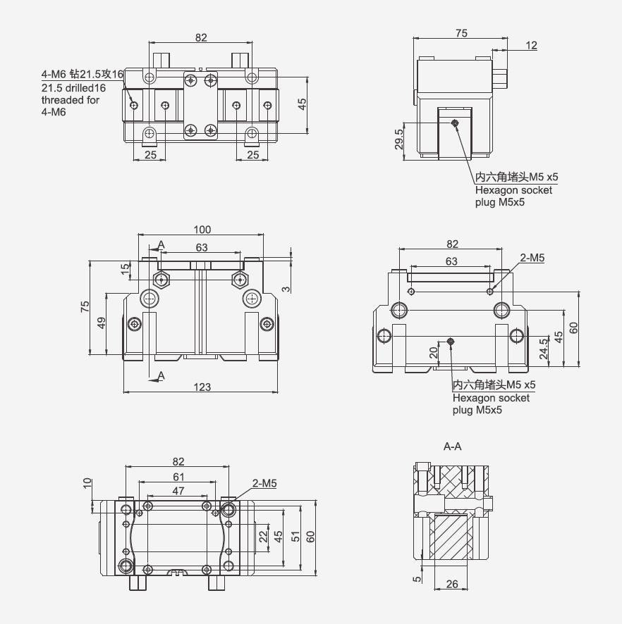 Haozhi 增强凸轮式DQZAJ03-125-3／15 compatible encoder cable reference image 2