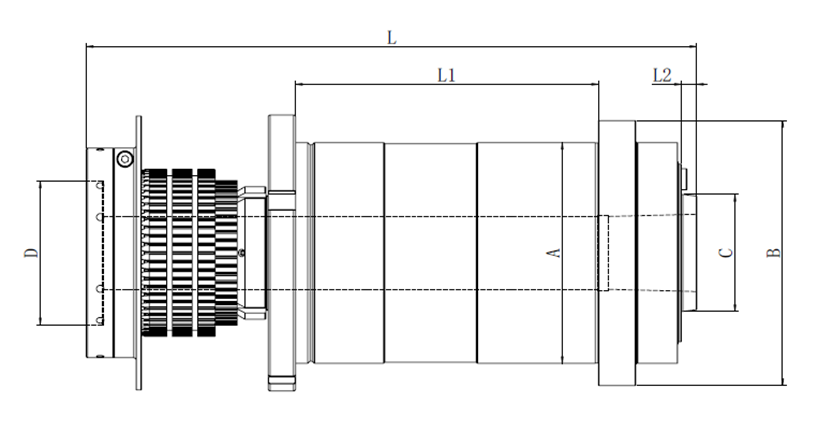 Haozhi DGZC-20045C-FWC compatible spindle reference image 2