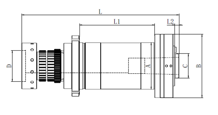 Haozhi DGZC-12008F compatible spindle reference image 2