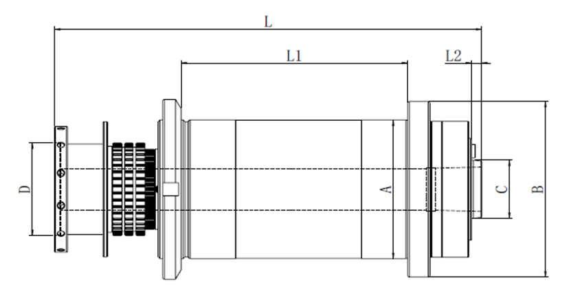 Haozhi DGZC-15006(DW)-FC compatible spindle reference image 2