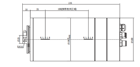 Haozhi DGZM-1060H compatible spindle reference image 2