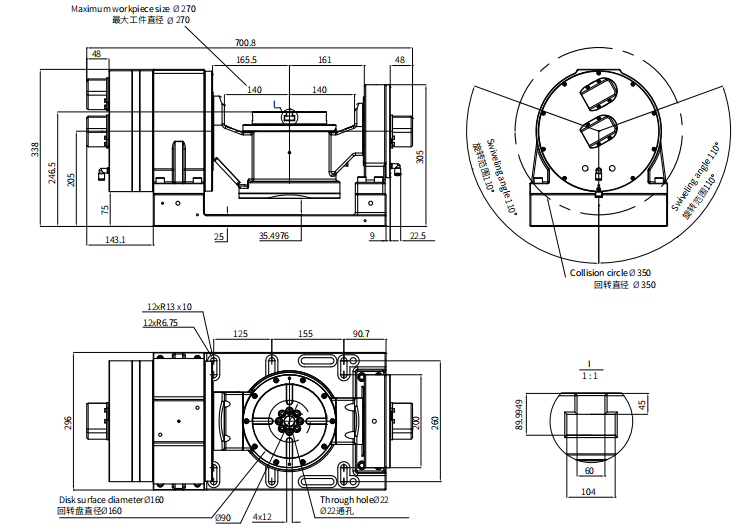 Haozhi DZDC-160-250/2000-105/17-A26W-A/A compatible encoder cable reference image 2