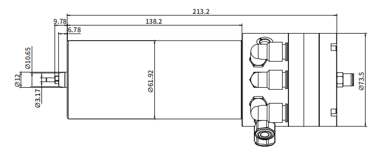 Haozhi DQF-250B.S compatible encoder cable reference image 2