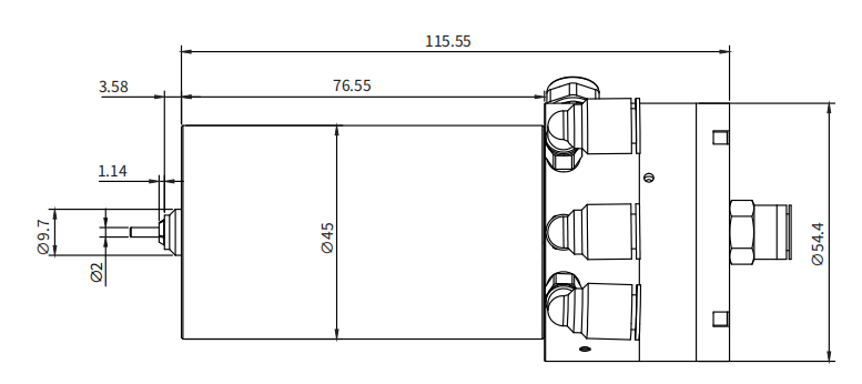 Haozhi DQF-400 compatible encoder cable reference image 2