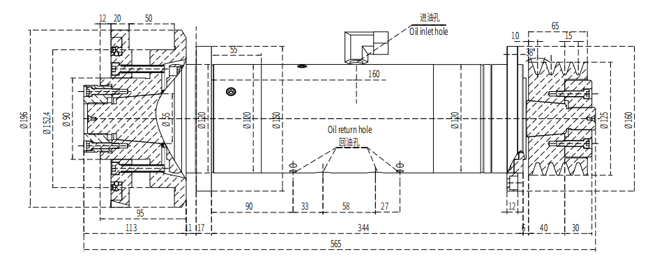 Haozhi DYFJM-120(065)28/5.5A2-F compatible encoder cable reference image 2