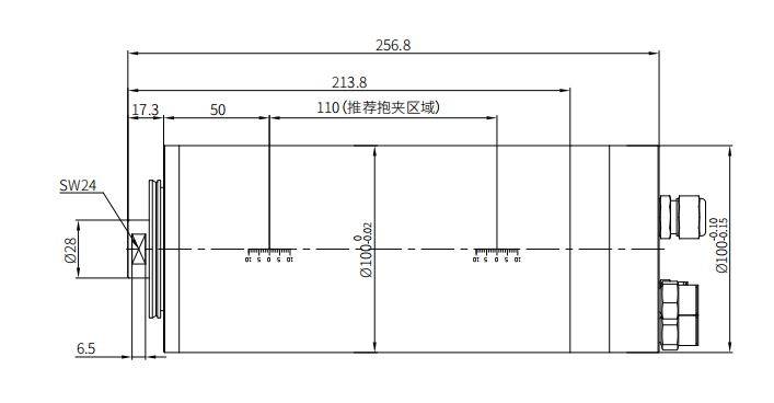 Haozhi DGZM-10040/6.0C-DWS compatible encoder cable reference image 2