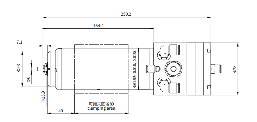 Haozhi DGZ-60E7 compatible encoder cable reference image 2