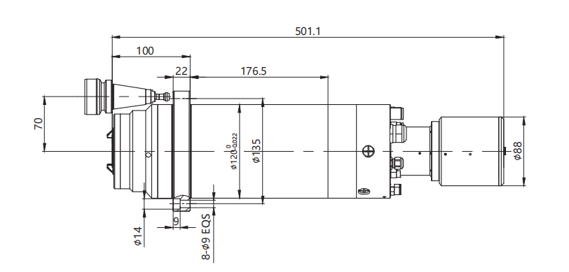Haozhi DGZX-12030/8.5-BBT compatible encoder cable reference image 2