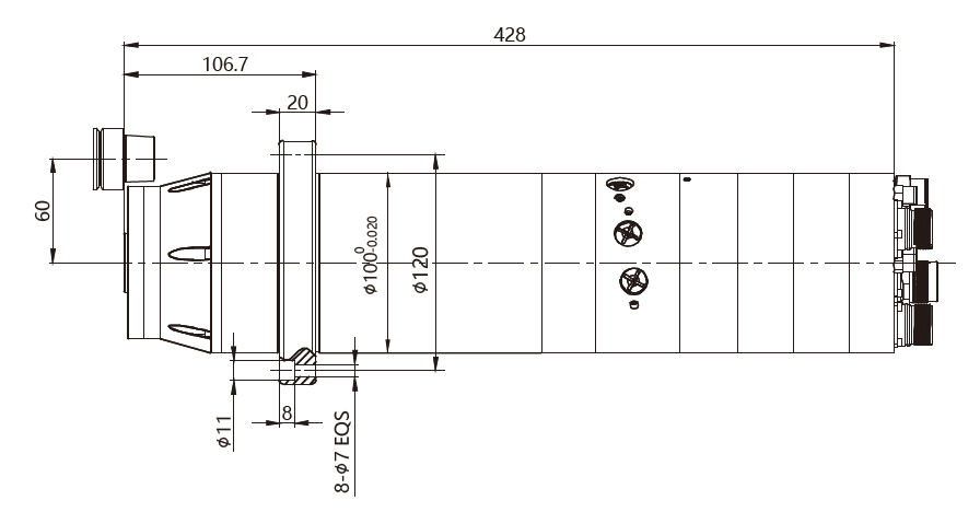 Haozhi DGZX-10036/6.0-HSK compatible encoder cable reference image 2
