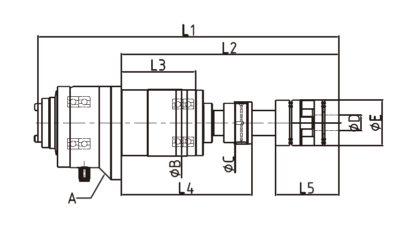 Haozhi DGZZ-09520/09524 compatible spindle reference image 2