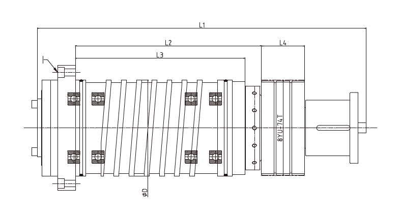 Haozhi DGZJ-19006A compatible encoder cable reference image 2