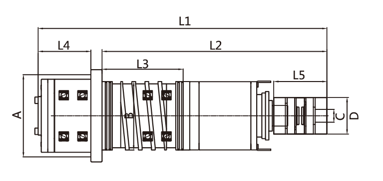 Haozhi DGZZ-15015 compatible spindle reference image 2