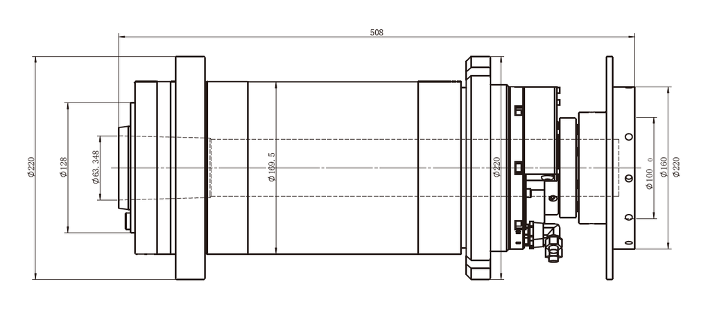 Haozhi DGZYC-17006／10E-FWVCS compatible spindle reference image 2