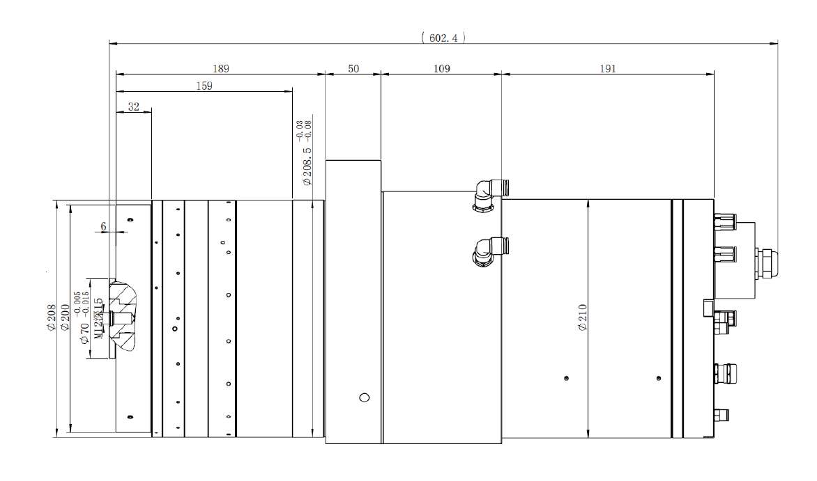 Haozhi DQFYM-20904/7.5-WM compatible encoder cable reference image 2