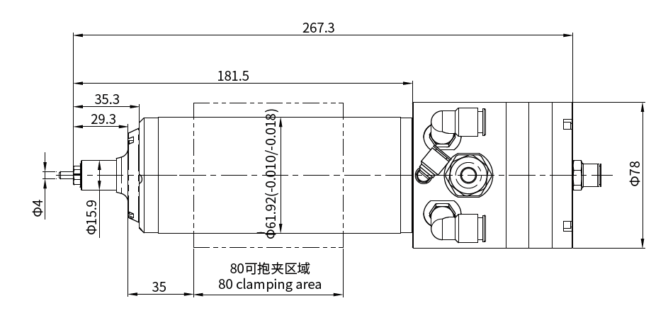 Haozhi DGZ-06260/2.25 compatible encoder cable reference image 2