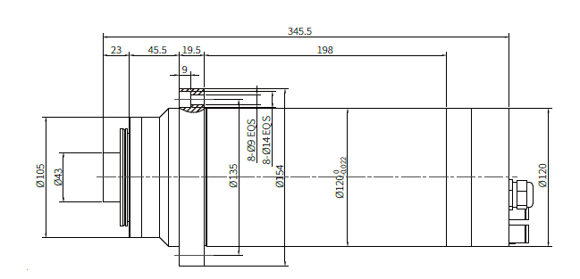Haozhi DGZM-12015/8.5 compatible encoder cable reference image 2
