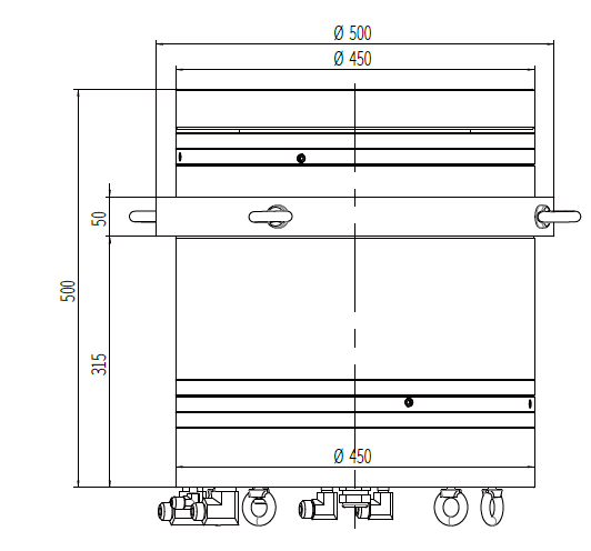 Haozhi DYFDM-450(290)01/5-WS液静压转台 compatible spindle reference image 2