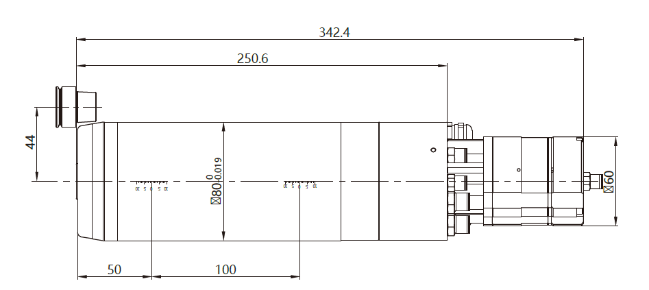 Haozhi DGZX-08040/4.0-HSK compatible encoder cable reference image 2