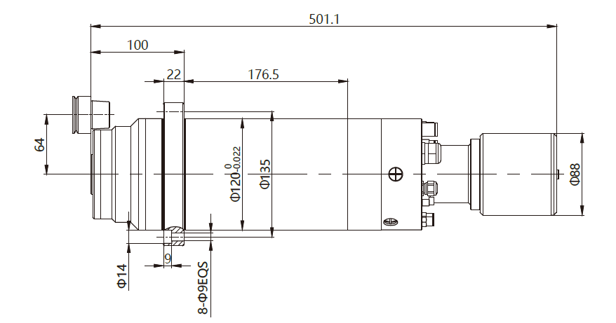 Haozhi DGZYX-12030/11.0-HSK compatible encoder cable reference image 2