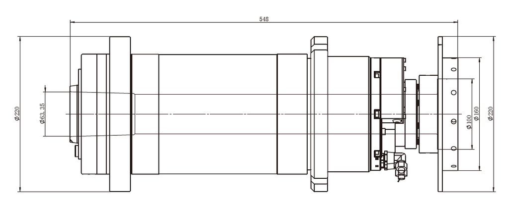 Haozhi DGZYC-17005/11C-FWVCS compatible spindle reference image 2