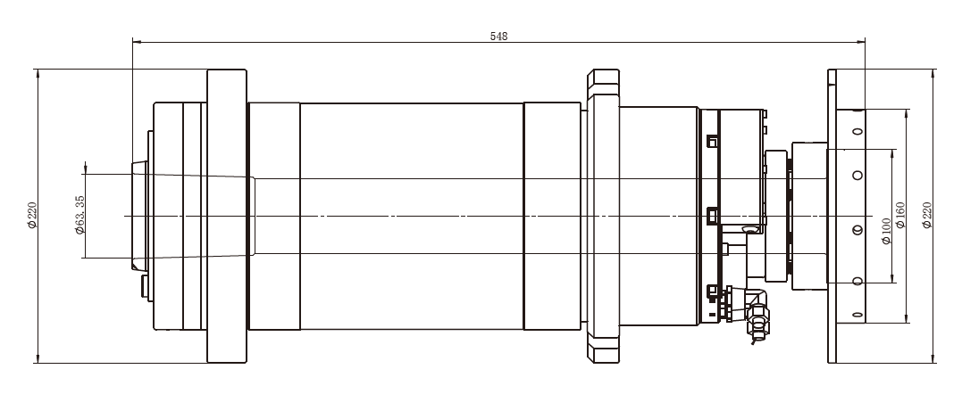 Haozhi DGZYC-17005/11C-FWVCS compatible spindle reference image 2