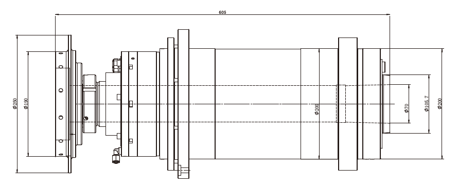 Haozhi DGZYC-20045/19-FWVCS compatible spindle reference image 2