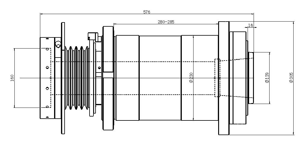 Haozhi DGZC-23035A1-FC compatible spindle reference image 2