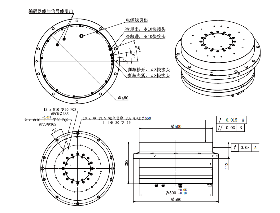 Haozhi DZDV-500-700-112.5-400-A26-A compatible encoder cable reference image 2