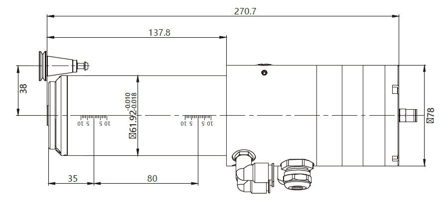 Haozhi DGZ-06260/1.8E3-IPWJM compatible encoder cable reference image 2