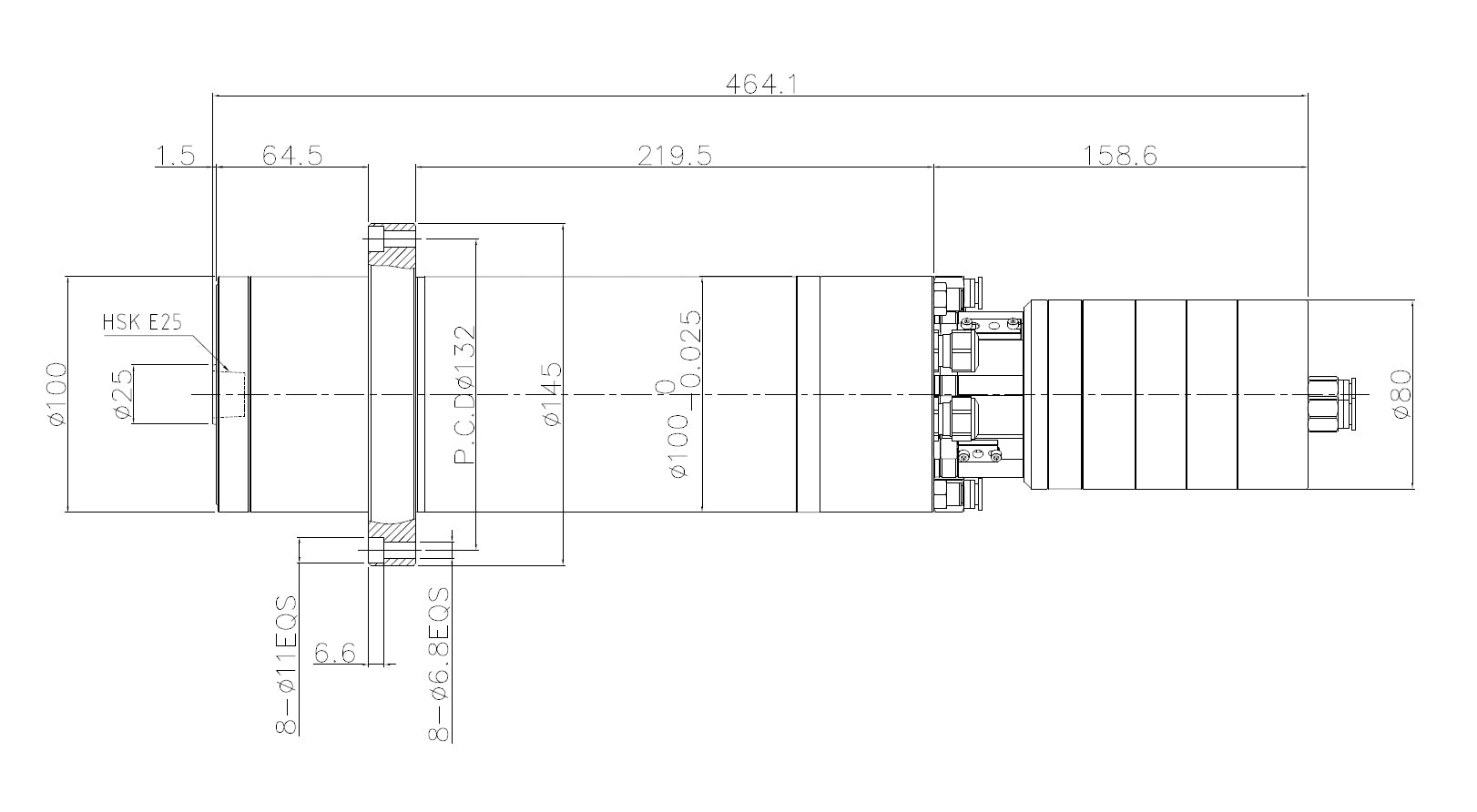 Haozhi DGZX-10032／3.5UA6-KFPWQVJLS compatible encoder cable reference image 2