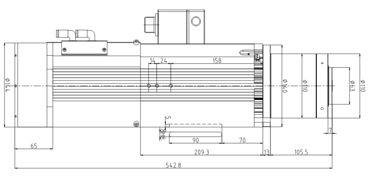 Haozhi DGZMG-07124/10.2-KPNLS compatible encoder cable reference image 2