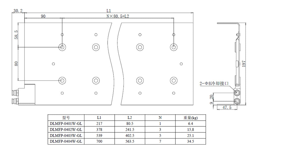 Haozhi DLMF-04系列 compatible spindle reference image 3