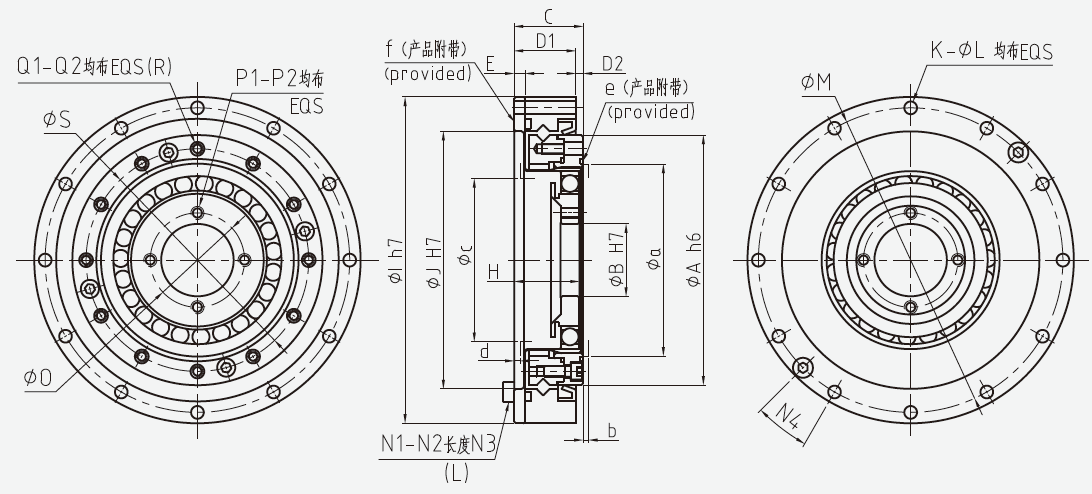 Haozhi DHD-R系列 compatible encoder cable reference image 3