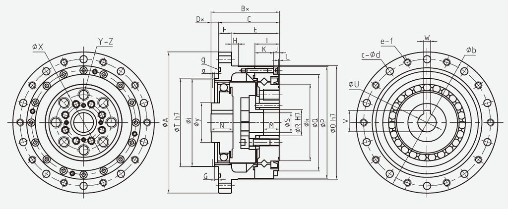 Haozhi 颠覆性谐波减速器 compatible spindle reference image 3