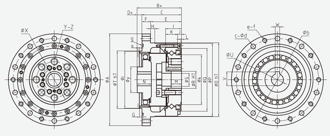 Haozhi 颠覆性谐波减速器 compatible encoder cable reference image 3