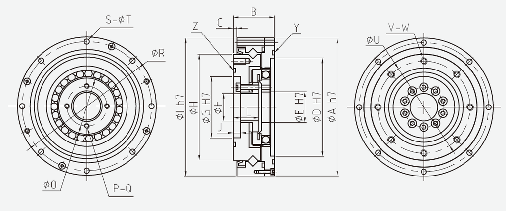 Haozhi DCDF系列 compatible encoder cable reference image 3