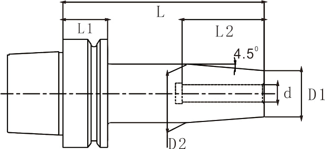 Haozhi HSK E compatible spindle reference image 3