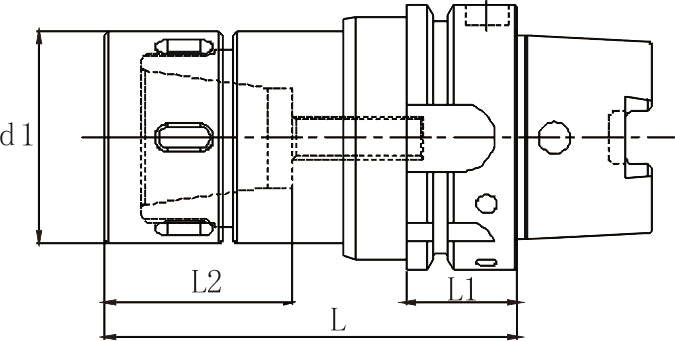 Haozhi HSK A-ER compatible spindle reference image 3