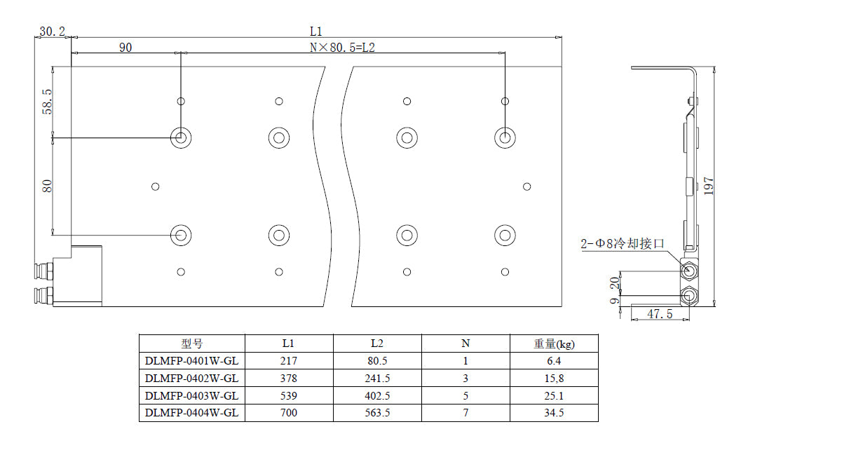 Haozhi DLMF-04系列 compatible encoder cable reference image 5