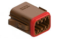 AT06-08SA-RDBRN Amphenol Sine Systems connector