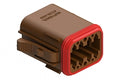 AT06-08SB-RDBRN Amphenol Sine Systems connector