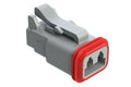 AT06-2S-MM03BLK Amphenol AT Series 2-position plug connector