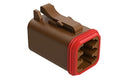 AT06-6S-RD01BRN Amphenol Sine Systems connector
