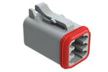 AT06-6S-SR02GRN Amphenol AT Series 6-position plug connector