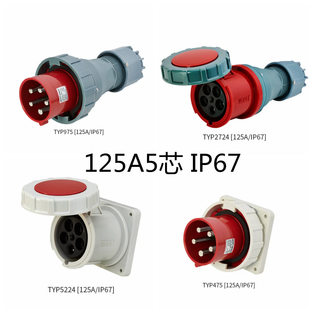 WEIPU-TYP5224 WEIPU TYP5224 Industrial Plug Socket Connector