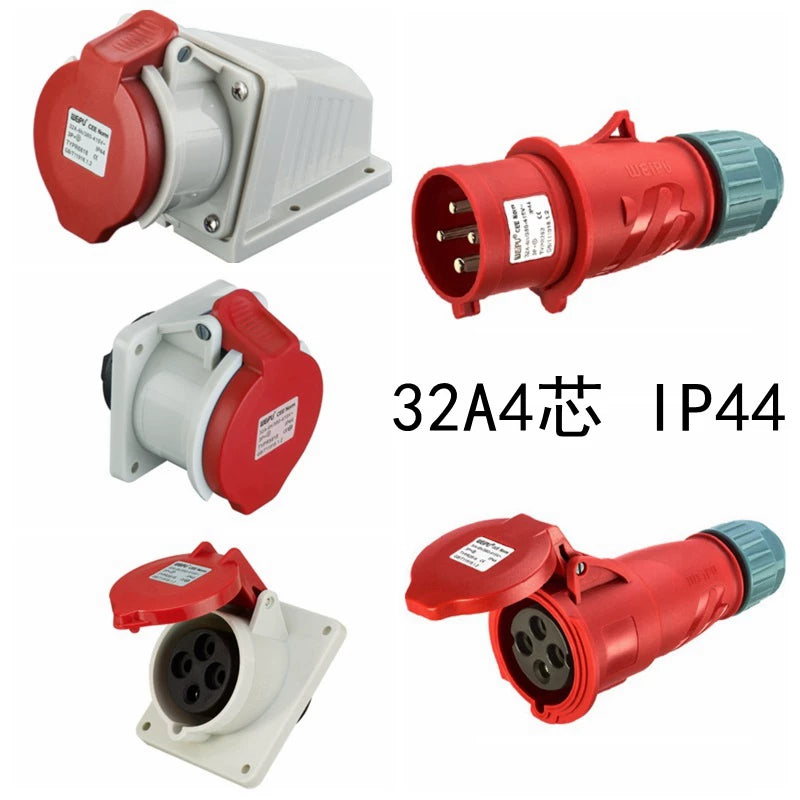 WEIPU-3818 WEIPU 3818 Industrial Plug Socket Connector
