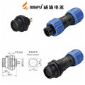 WEIPU-SP11-5P WEIPU SP11-5P Circular Waterproof Connector